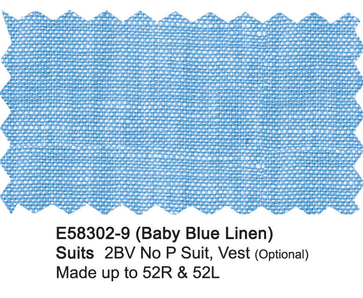 E58302-9-Enzo Suit-Baby Blue Linen