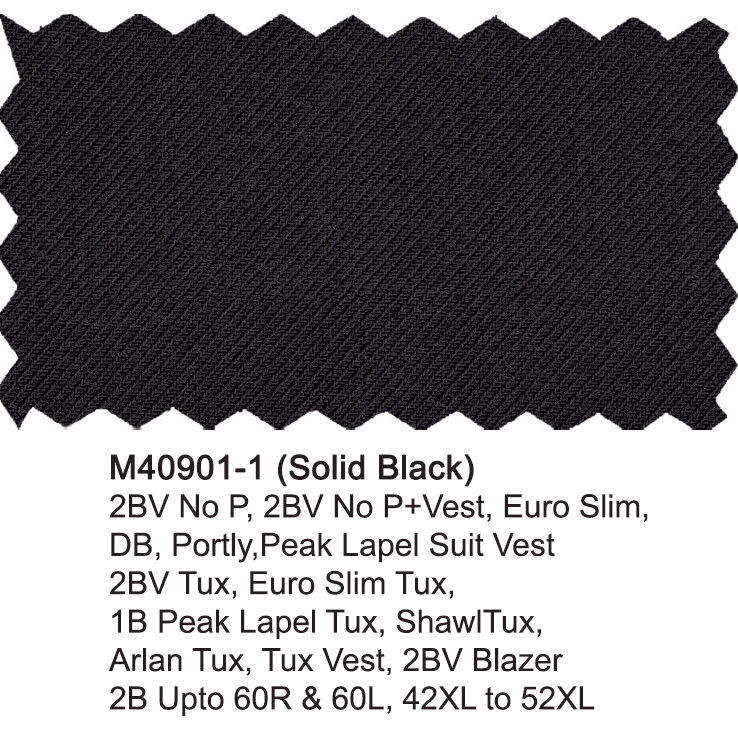 M40901-1-Mantoni Tuxedo-Black