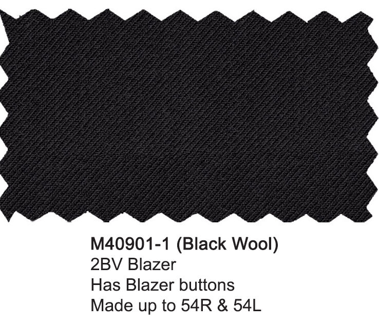 M40901-1-Mantoni Wool Jacket-Solid Black