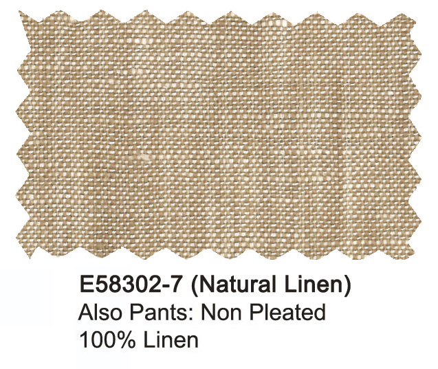 E58302-7- Enzo Pants-Natural Linen