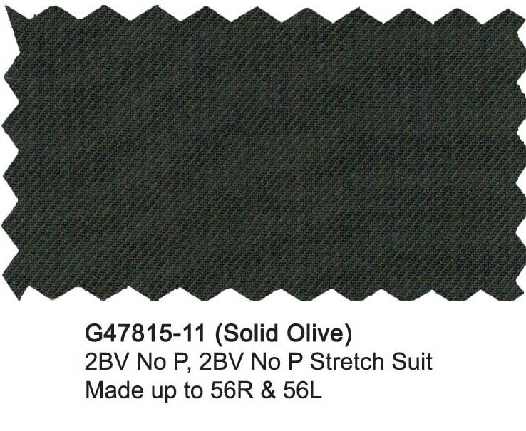 G47815-11-Giorgio Fiorelli Suit-Solid Olive
