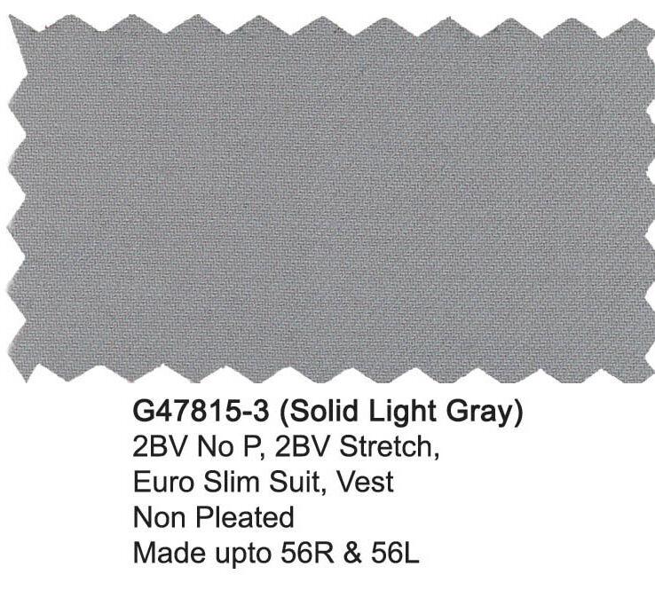 G47815-3-Giorgio Fiorelli Suit-Light Gray