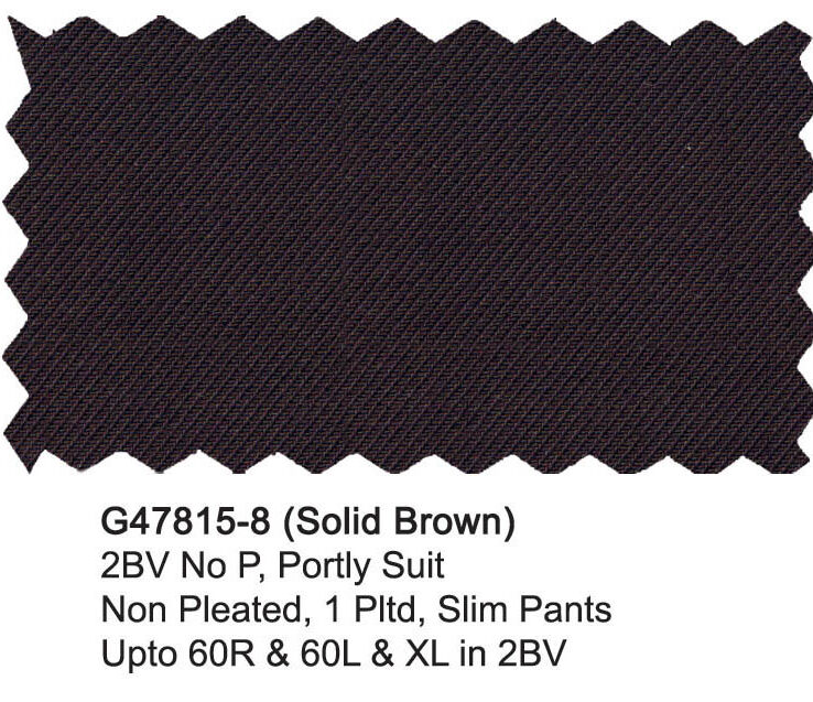 G47815-8-Giorgio Fiorelli Suit-Brown