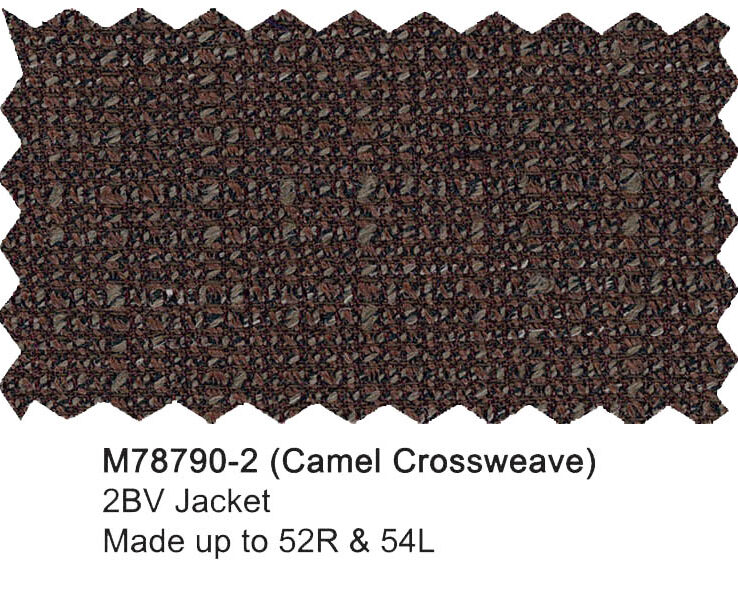 M78790-2-Mantoni Wool Jacket-Camel Crossweave