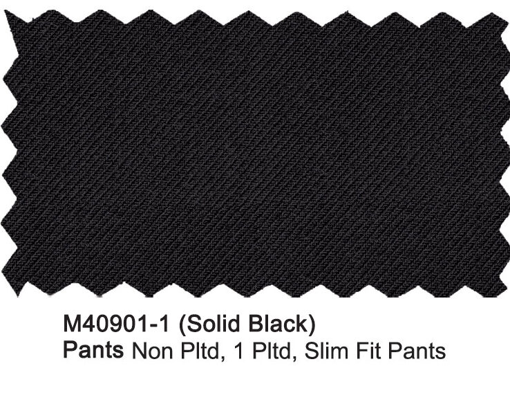 M40901-1-Mantoni Pants - Black