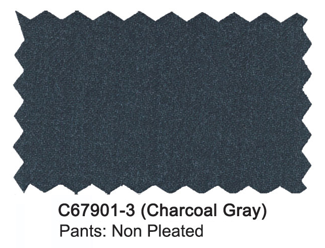 C67901-3-Carlo Lusso Pants-Charcoal Gray
