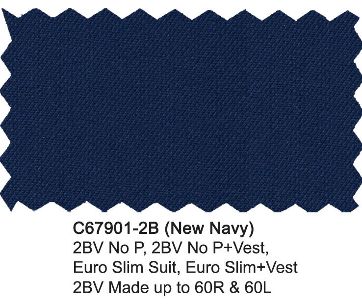 C67901-2B-Carlo Lusso Suit-Navy