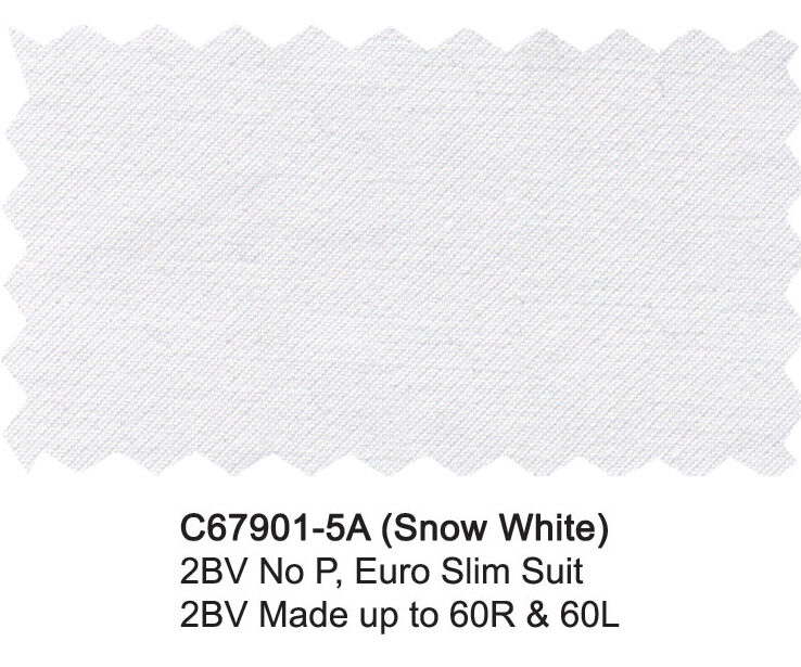 C67901-5A-Carlo Lusso Suit-Snow White