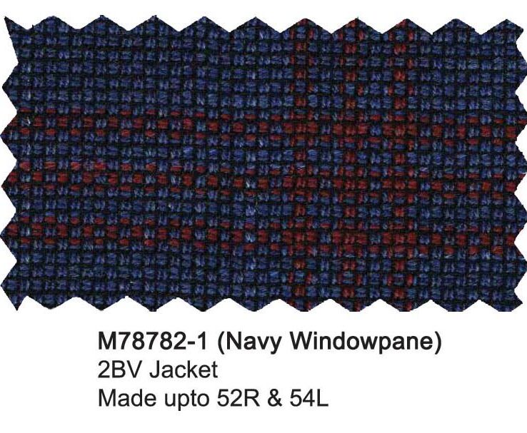 M78782-1-Mantoni Wool Jacket-Navy Windowpane