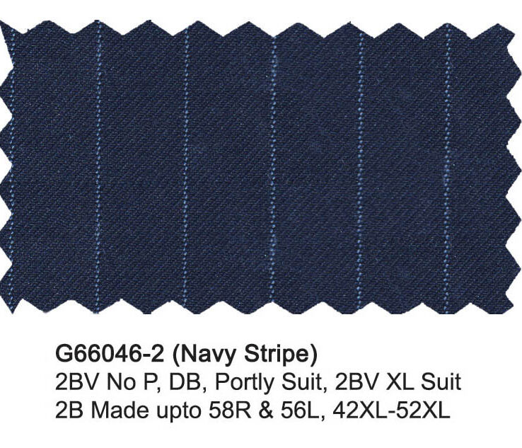 G66046-2-Giorgio Fiorelli Suit-Navy Stripe