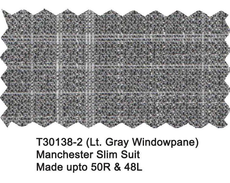 T30138-2-Manchester & Tailor Suit-Lt. Gray Windowpane