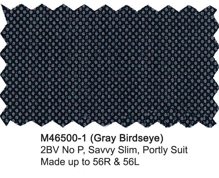 M46500-1-Mantoni Suit-Gray Birdseye