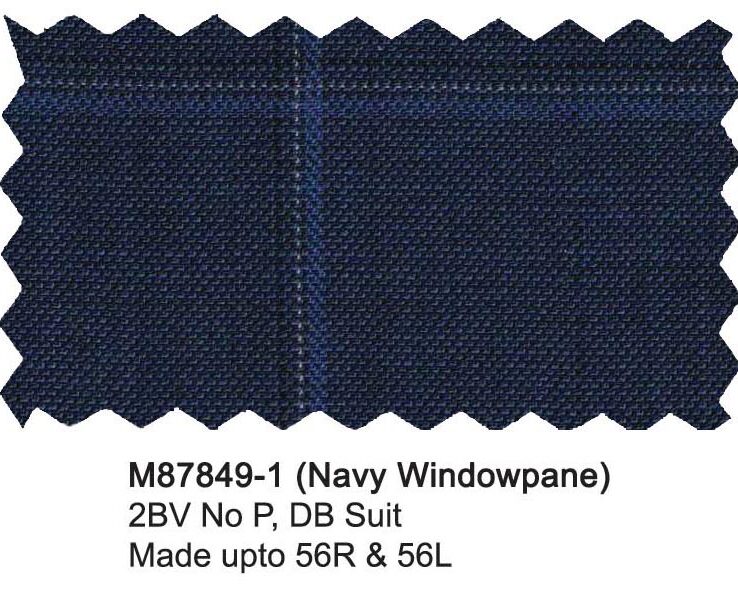 M87849-1-Mantoni Suit-Navy Windowpane