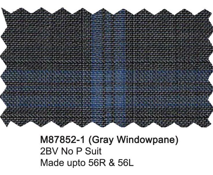 M87852-1-Mantoni Suit-Gray Windowpane