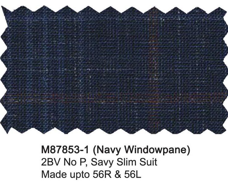 M87853-1-Mantoni Suit-Navy Windowpane