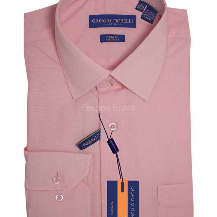 Giorgio Fiorelli Dress Shirts-G26000-10-Pink