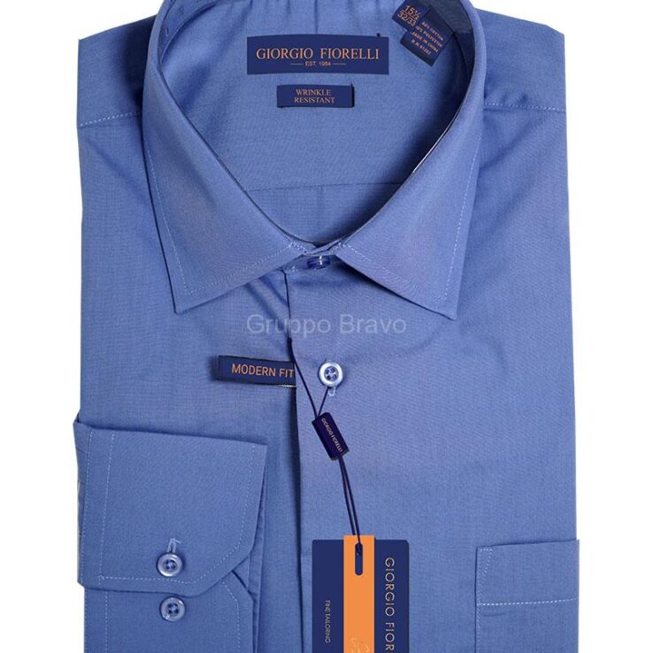 Giorgio Fiorelli Dress Shirts-G26000-13-French Blue
