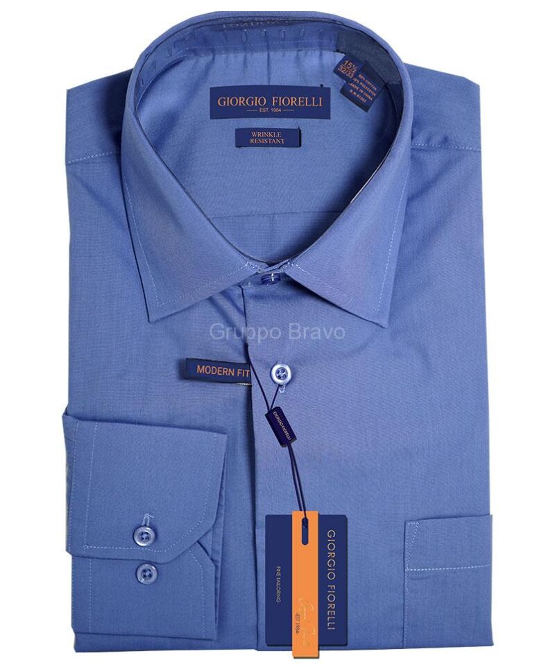 Giorgio Fiorelli Dress Shirts-G26000-13-French Blue