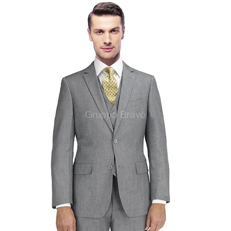 B66051-2-Bertolini Suit-Light Gray