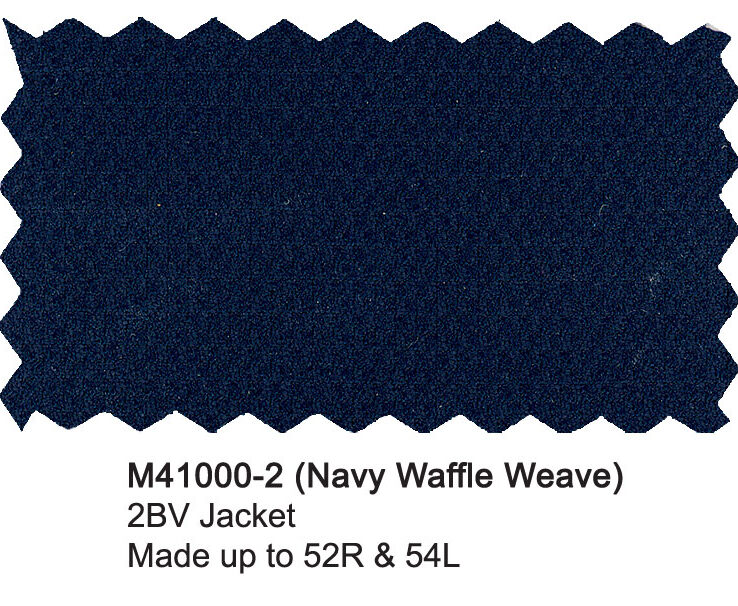 M41000-2-Mantoni Wool Jacket-Navy Waffle Weave
