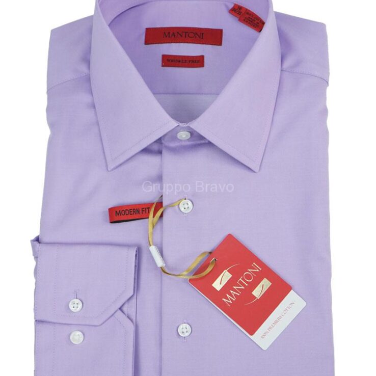 Mantoni Derss Shirts-M20001-4-Lavender