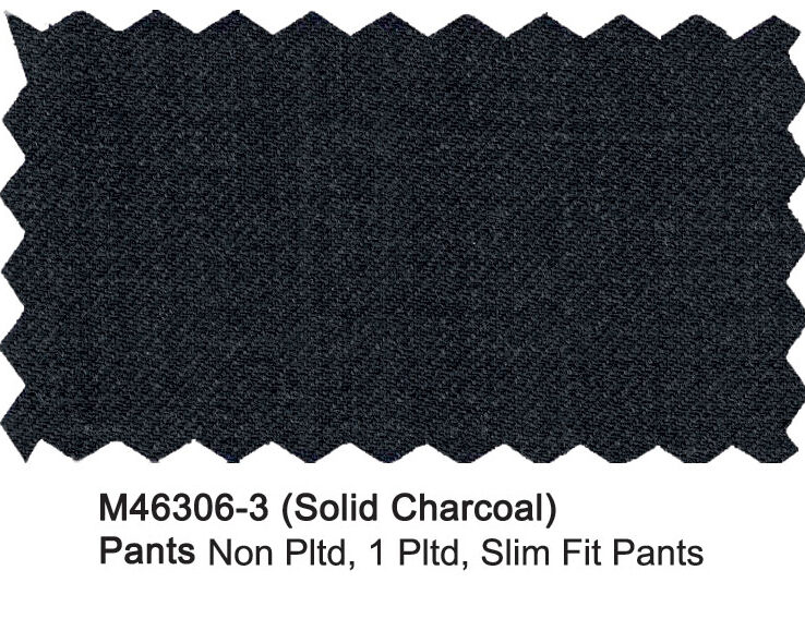 M46306-3-Mantoni Pants - Charcoal