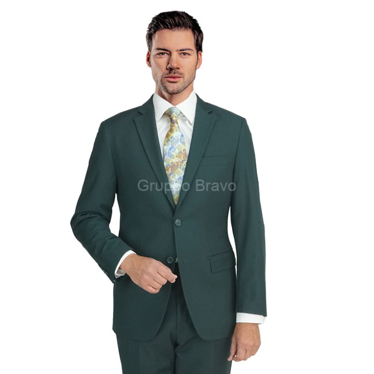 G47815-20-Giorgio Fiorelli Suit-Hunter Green