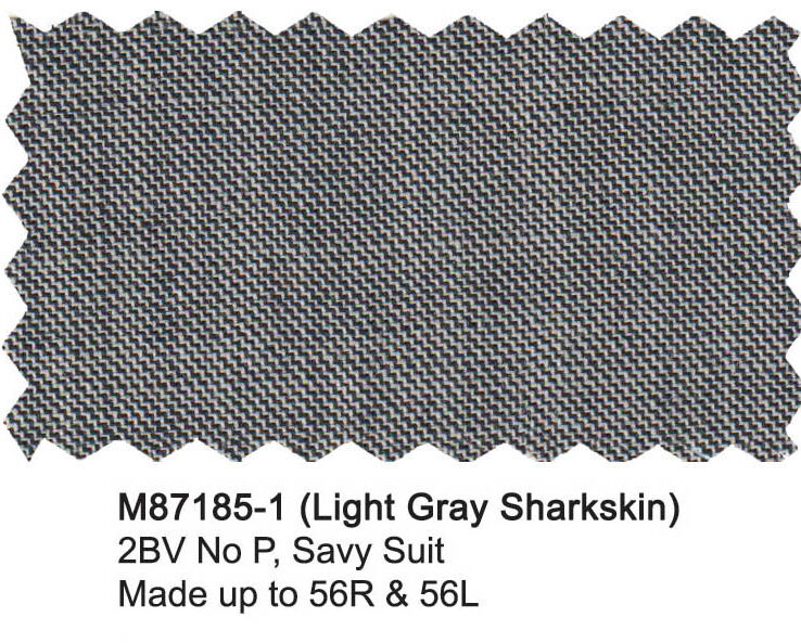 M87185-1-Mantoni Suit-Light Gray Sharkskin