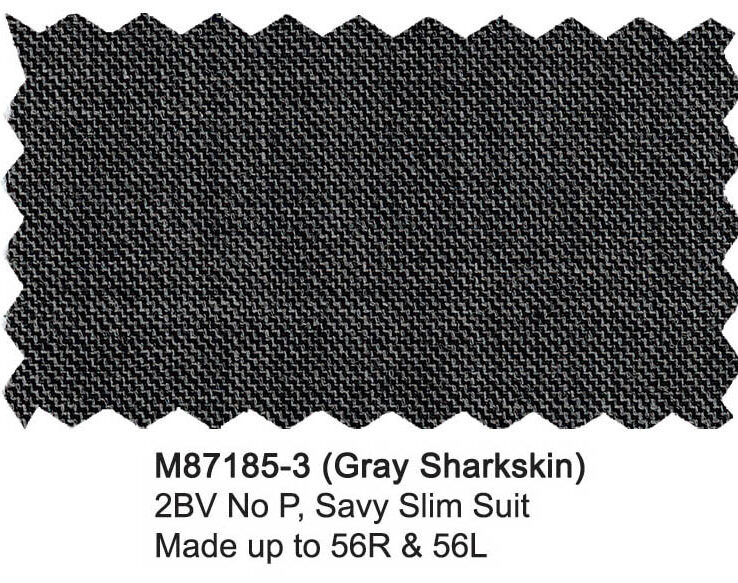 M87185-3-Mantoni Suit-Gray Sharkskin