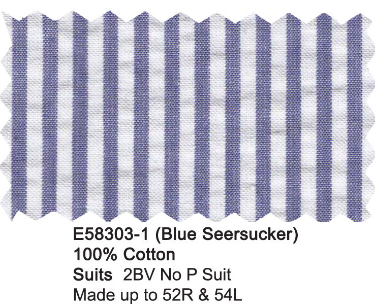 E58303-1-Enzo Suit-Blue Seersucker