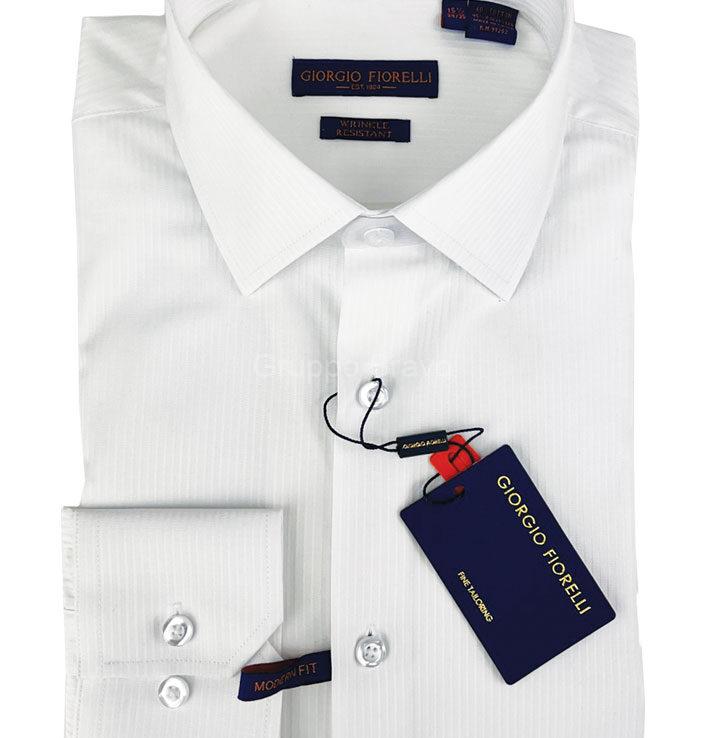 Giorgio Fiorelli Dress Shirts-G26003-1-White Tonal