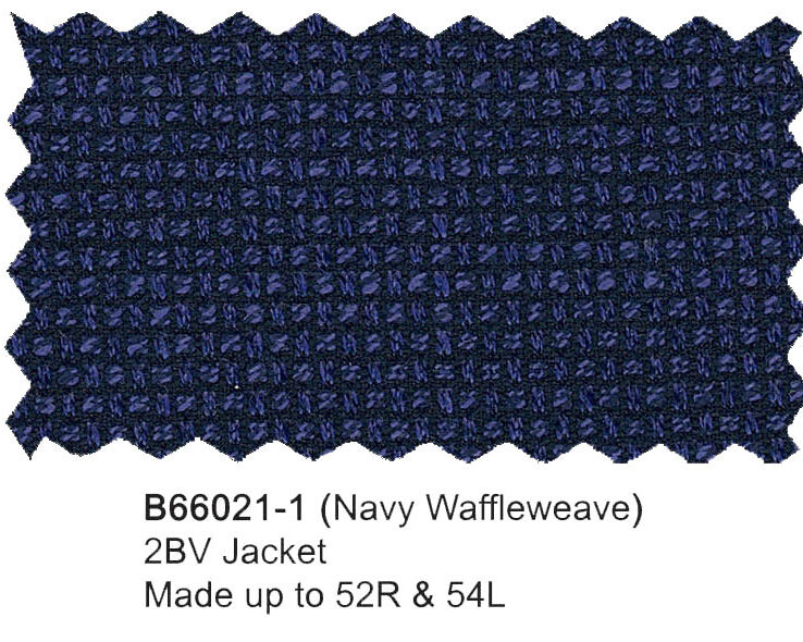 B66021-1-Bertolini Jacket-Navy Waffleweave