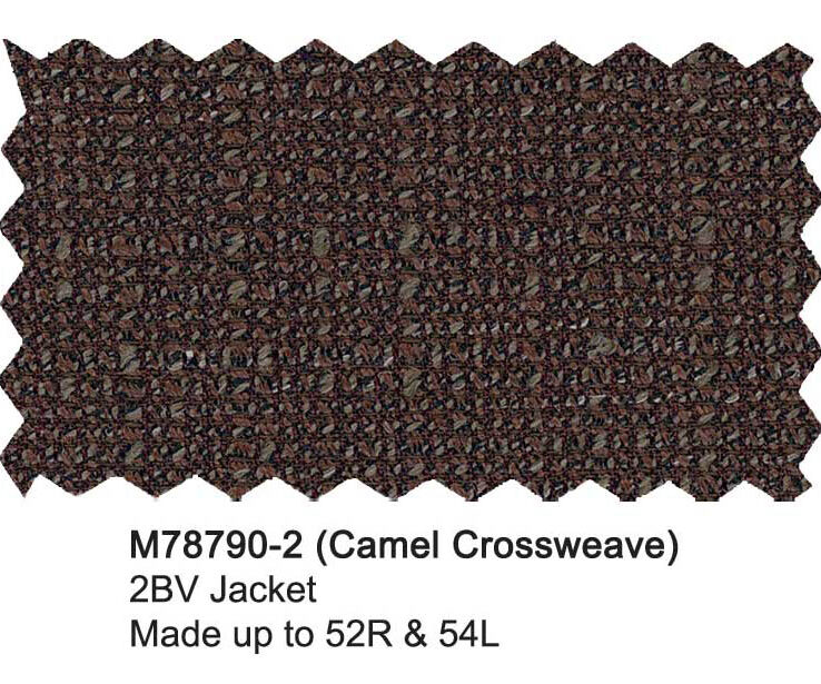 M78790-2-Mantoni Wool Jacket-Camel Crossweave