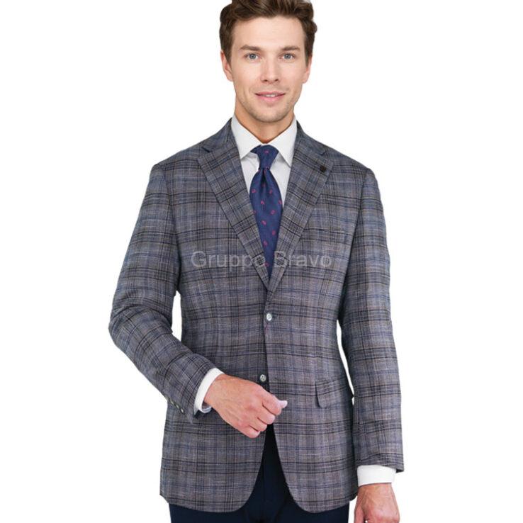 D30021-1-Drayscott Jacket-Blue Plaid