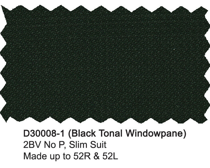 D30008-1-Drayscott Suit-Black Tonal Windowpane