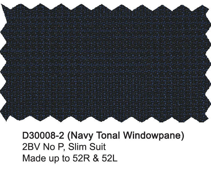 D30008-2-Drayscott Suit-Navy Tonal Windowpane