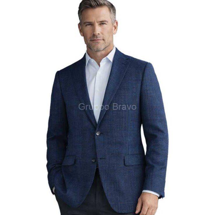 D30033-5-Drayscott Jacket-Blue Plaid