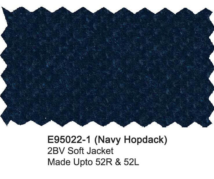 E95022-1-Enzo Wool Jacket-Navy Hopsack
