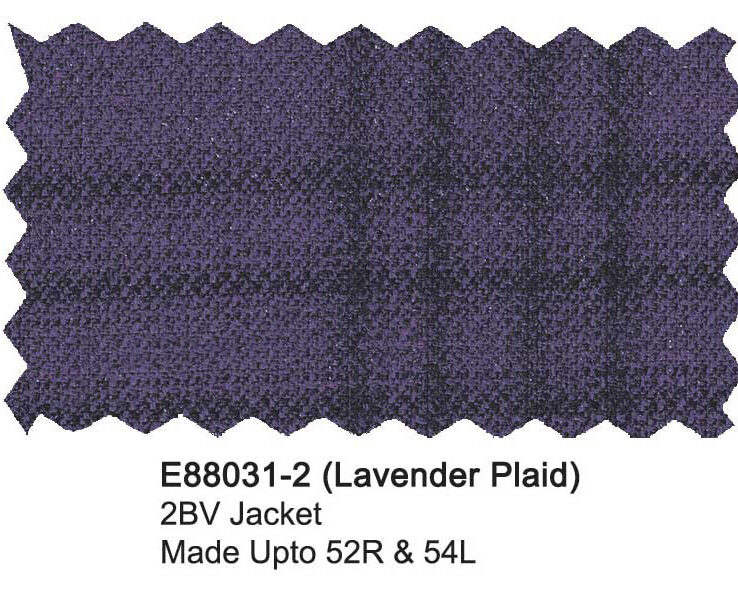 E88031-2-Enzo Wool Jacket-Lavender Plaid