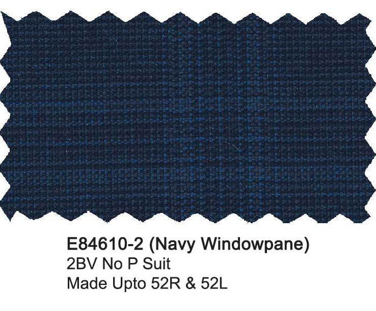 E84610-2-Enzo Suit-Navy Windowpane