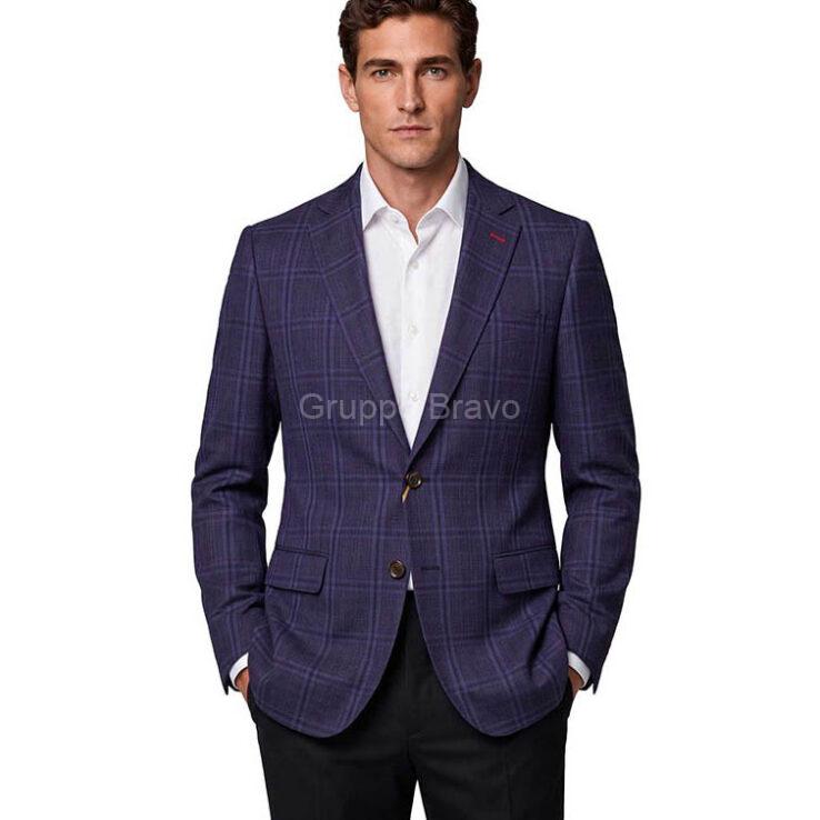 M78796-1-Mantoni Wool Jacket-Lavender Blue